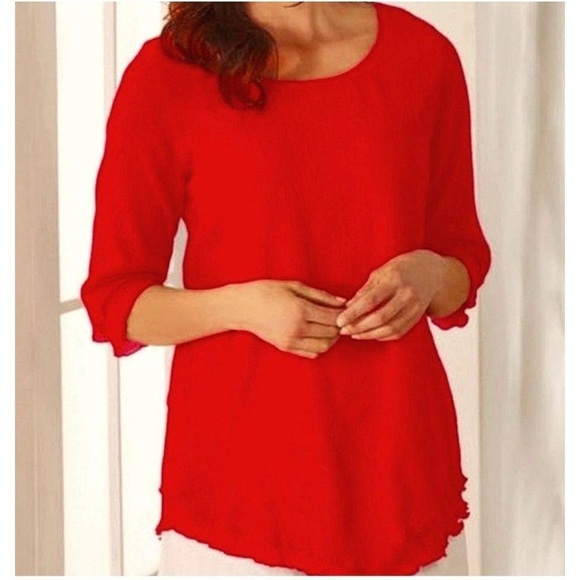 Soft Surroundings Boho Cotton Blouse Tops Bundle of 3 |Size Small| - Picture 3 of 16